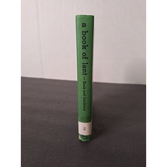 Other - A Book Of Lent -Victor E Beck & Paul M Lindberg 1963 Hardcover